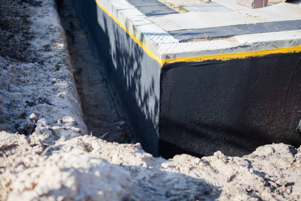 SJ Waterproofing Pros completing home waterproofing near Pewaukee, WI